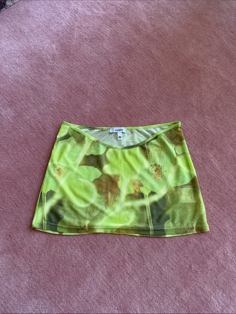 Miaou elektra mini mesh skirt (XS) - Picture 2 of 8
